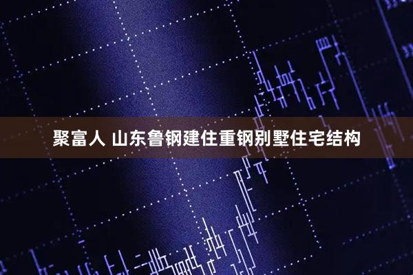聚富人 山东鲁钢建住重钢别墅住宅结构